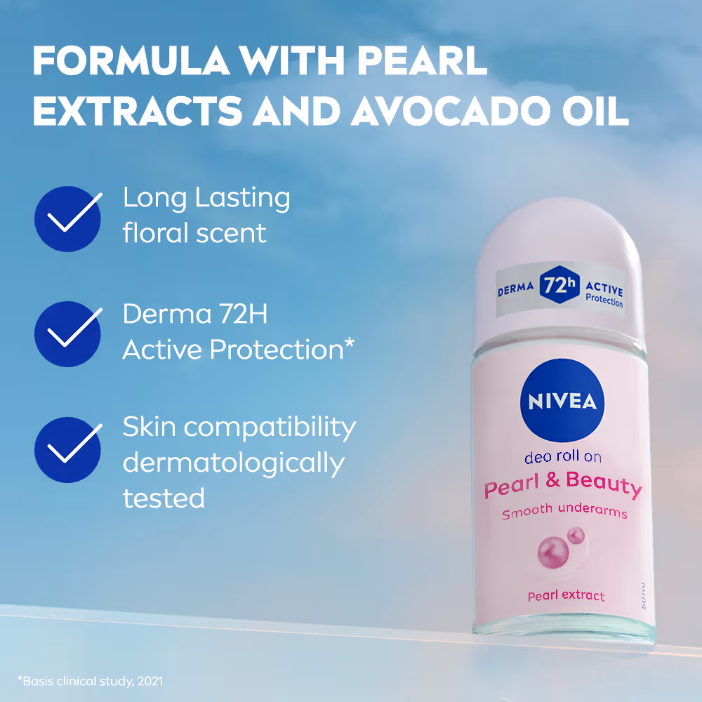 Nivea Men - Pearl & Beauty - Deodorant Roll On