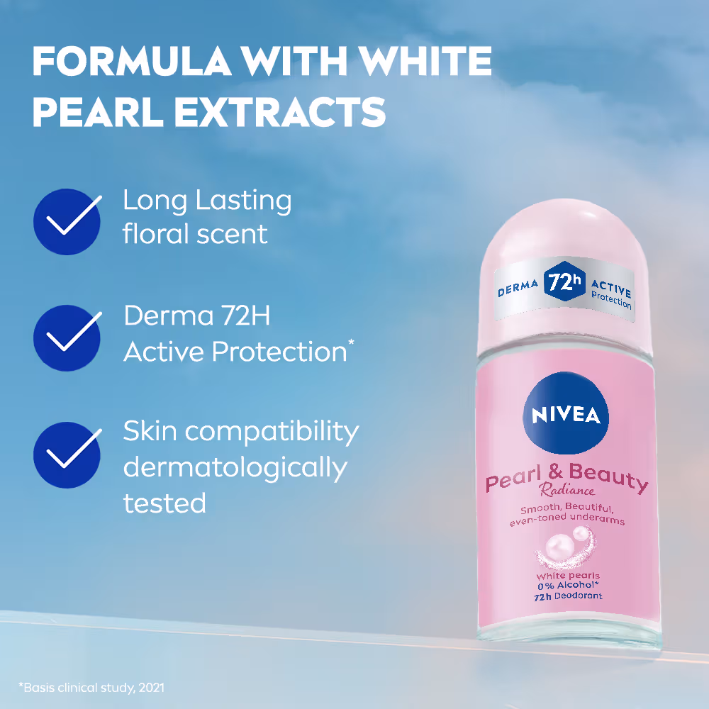 Nivea Men - Pearl & Beauty - Rediance - Deodorant Roll On