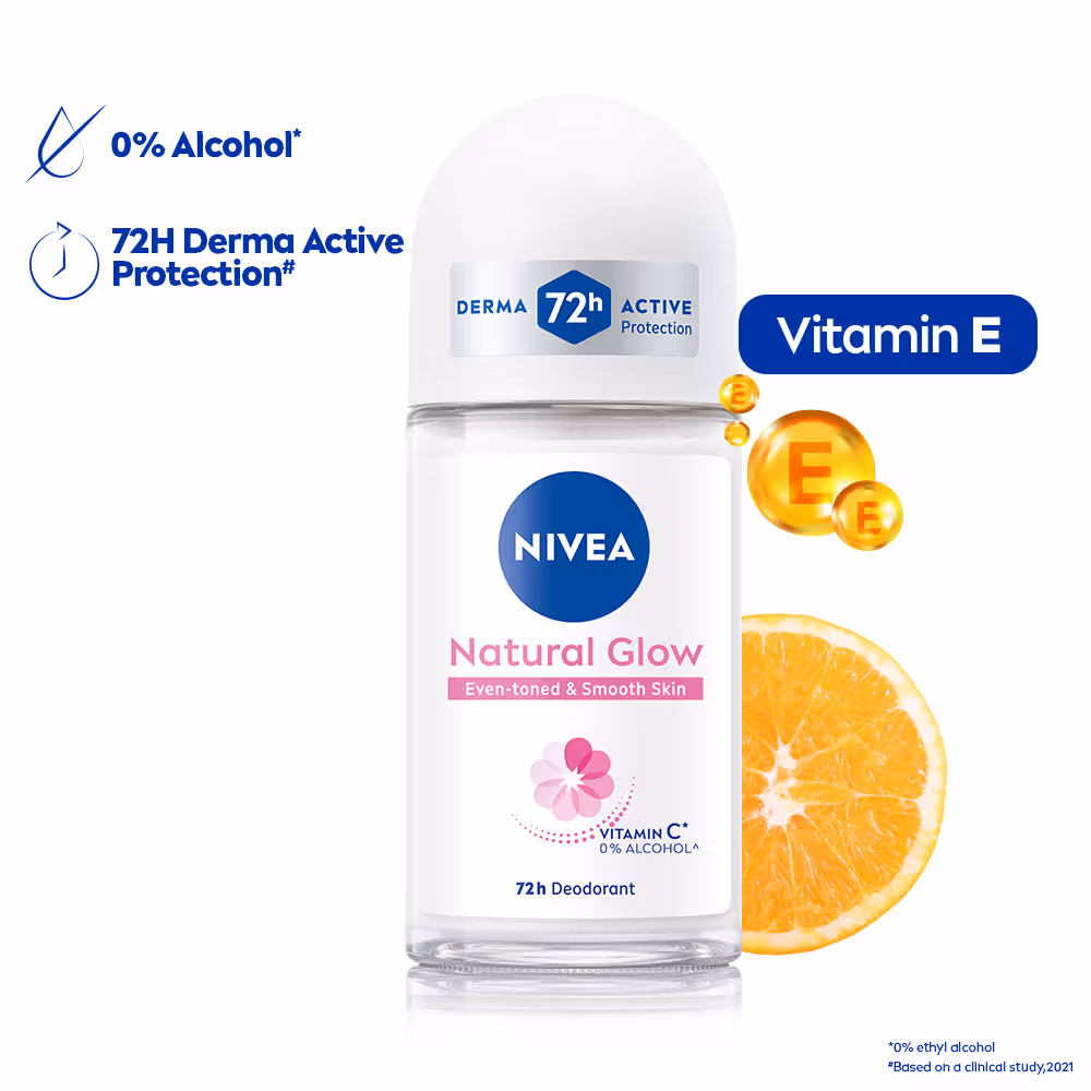 Nivea Men - Natural Glow - Smooth Skin - Deodorant Roll On