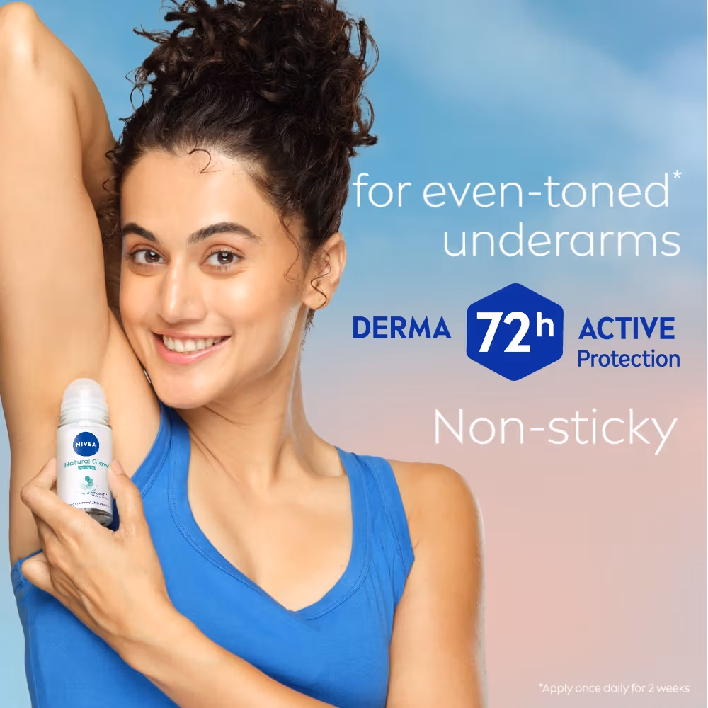 Nivea Men - Natural Glow - Sensitive - 72H Deodorant Roll On