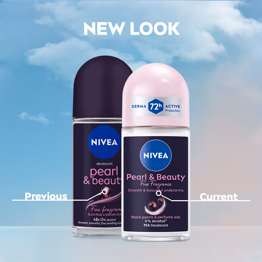 Nivea Men - Pearl & Beauty - Fine Fragrance - Deodorant Roll On