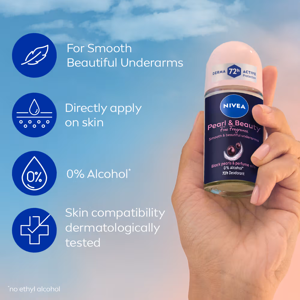 Nivea Men - Pearl & Beauty - Fine Fragrance - Deodorant Roll On
