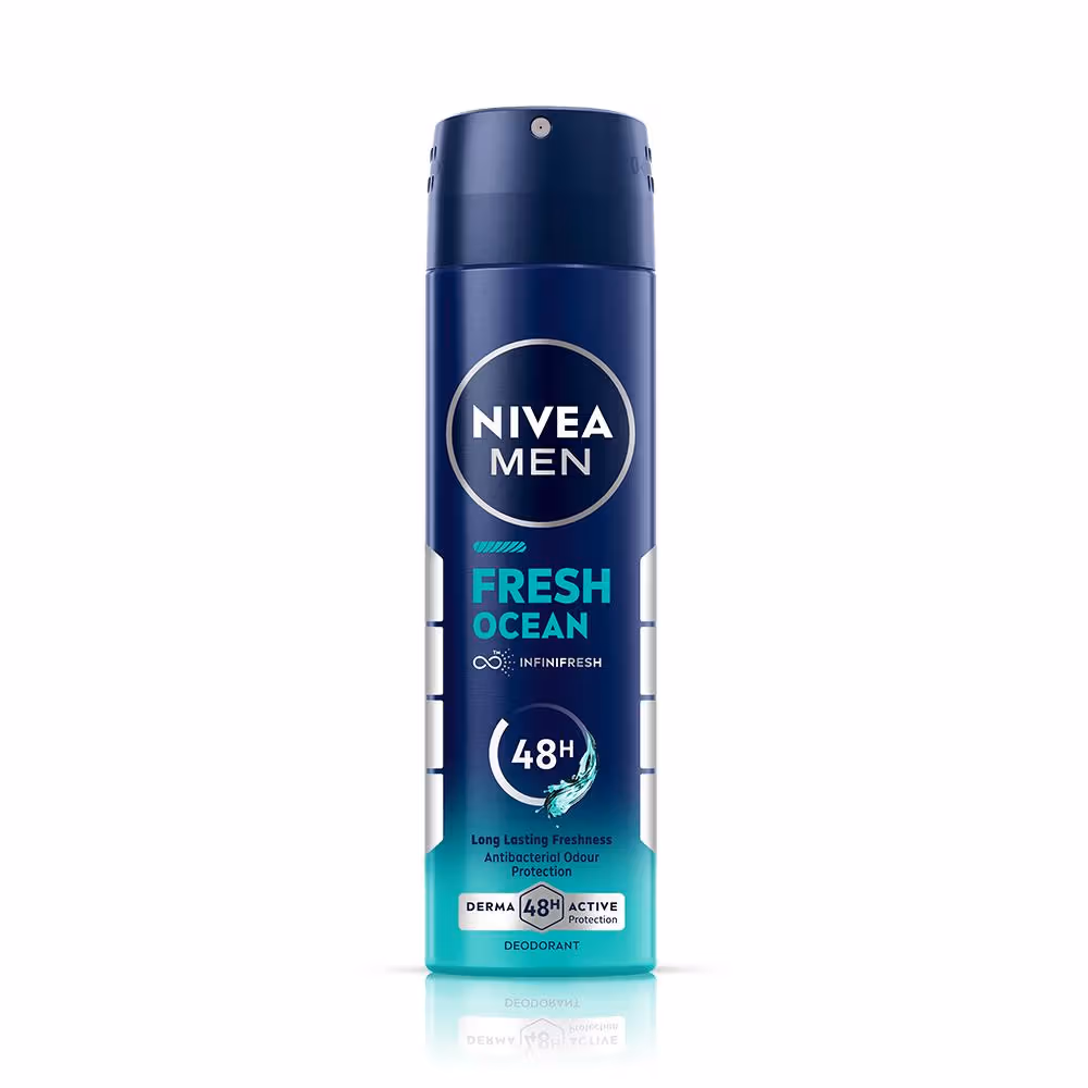 Nivea Men - Fresh Ocean - Deodorant, 48h Long lasting Freshness