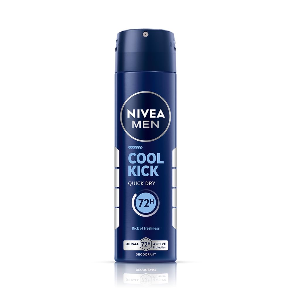 Nivea Men - Cool Kick - Quick Dry - Deodorant 72H Long lasting Freshness