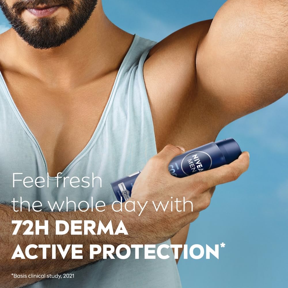 Nivea Men - Cool Kick - Quick Dry - Deodorant 72H Long lasting Freshness