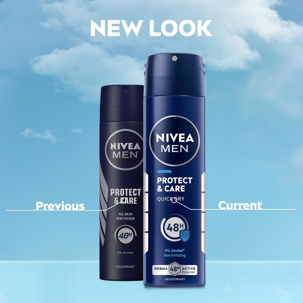 Nivea Men - Protect & Care - Deodorant - 48H Long lasting Freshness