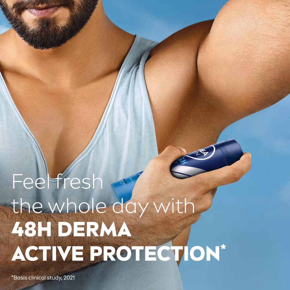 Nivea Men - Fresh Active - Deodorant, - 48h Long lasting Freshness