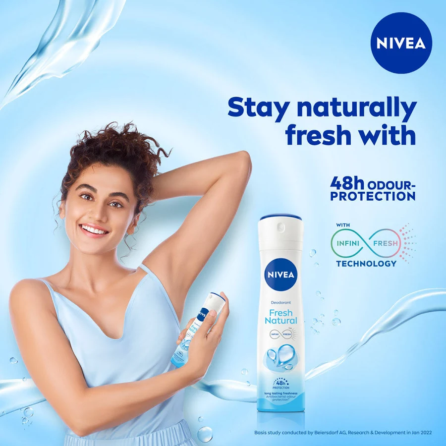 Nivea - Fresh Natural -Infini Fresh- Smooth Skin-48H Odour Protection