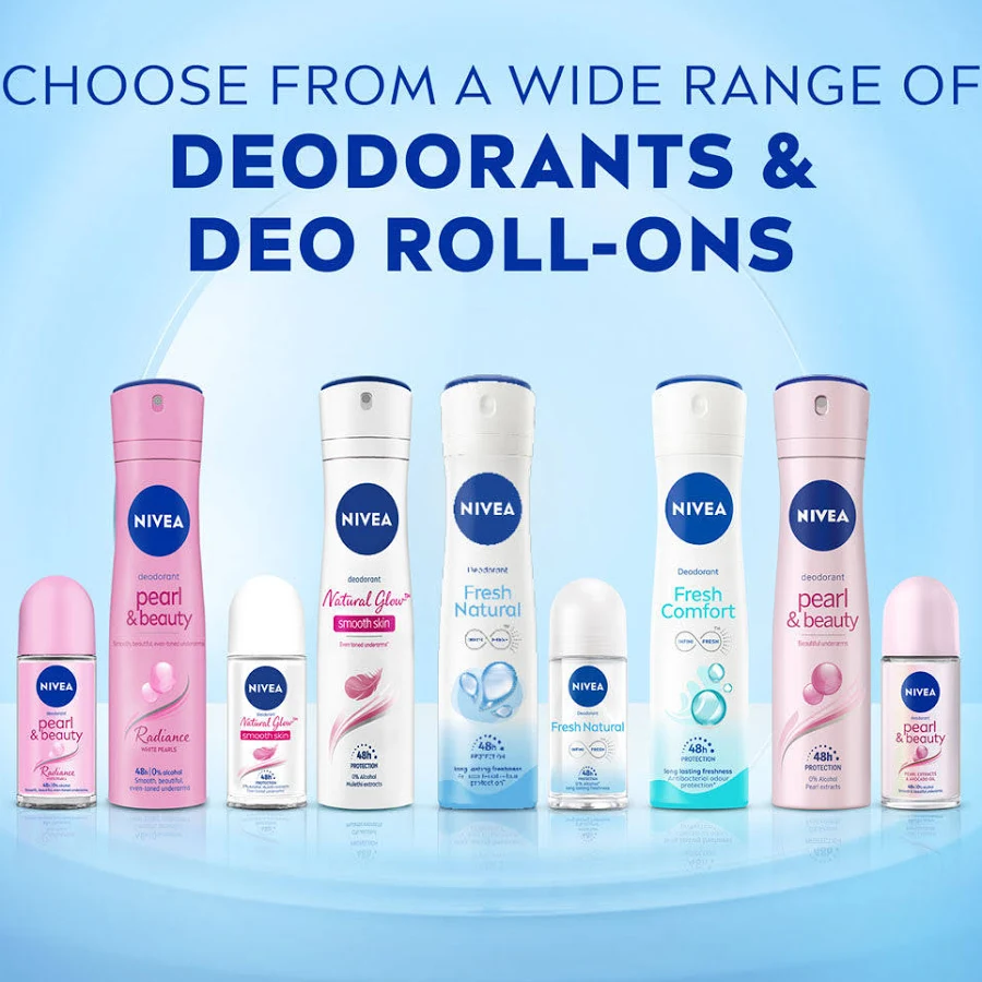 Nivea - Fresh Natural -Infini Fresh- Smooth Skin-48H Odour Protection