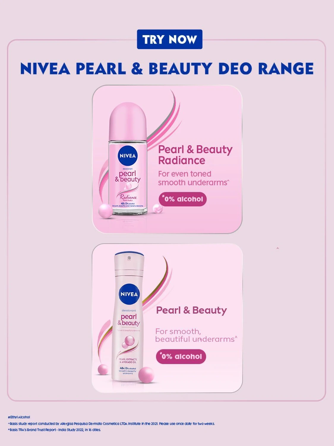 Nivea - Pearl & Beauty - Radiance - Deodorant Spray