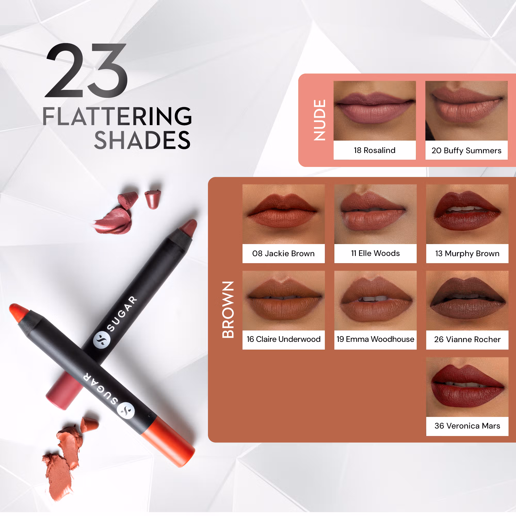 Sugar - Rosalind - Matte As Hell Crayon Lipstick