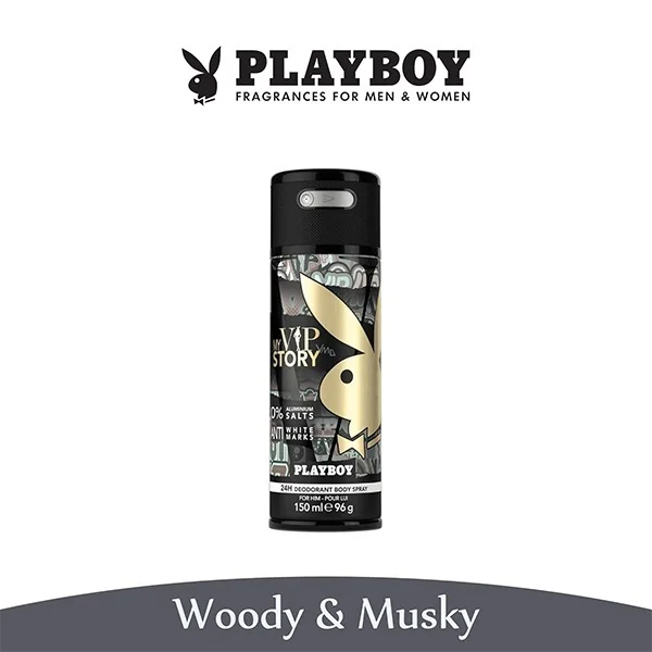 Playboy - My VIP Story - Deodorant Spray-For Men