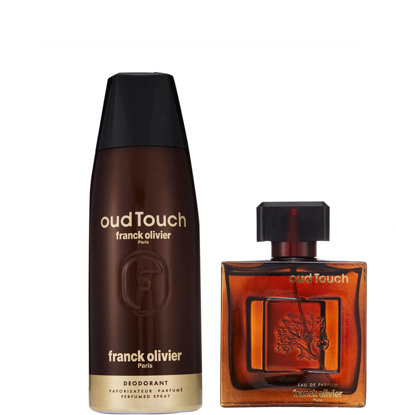 Franck Olivier - Oud Touch - Eau De Parfum - Natural Spray + Deodorant Spray - Gift Set
