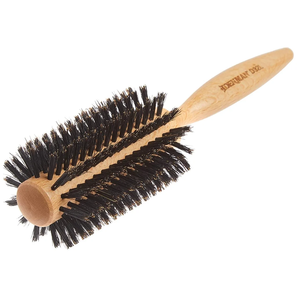 Denman - D-32L - Large-Wooden Curling Brush