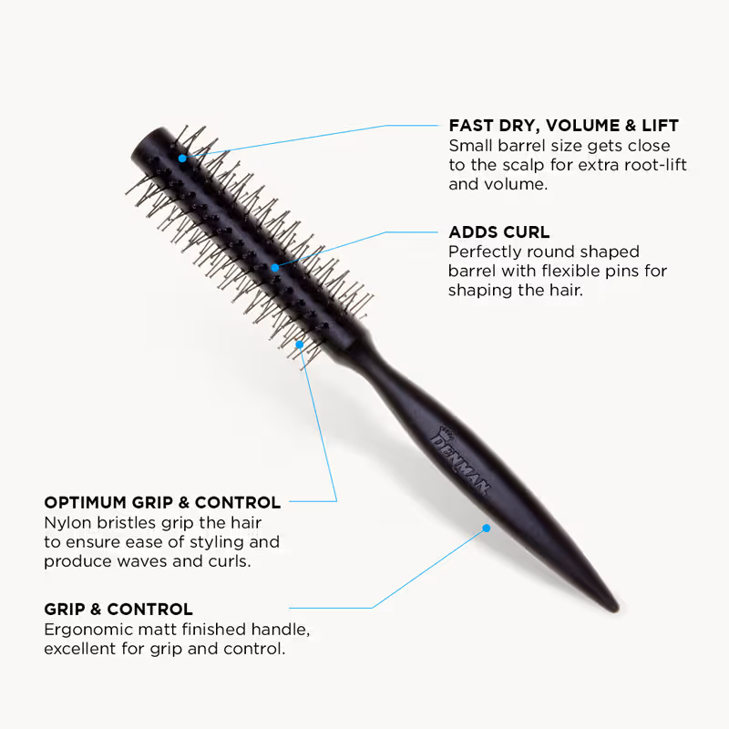 Denman - D73 - Small - Curling Brush