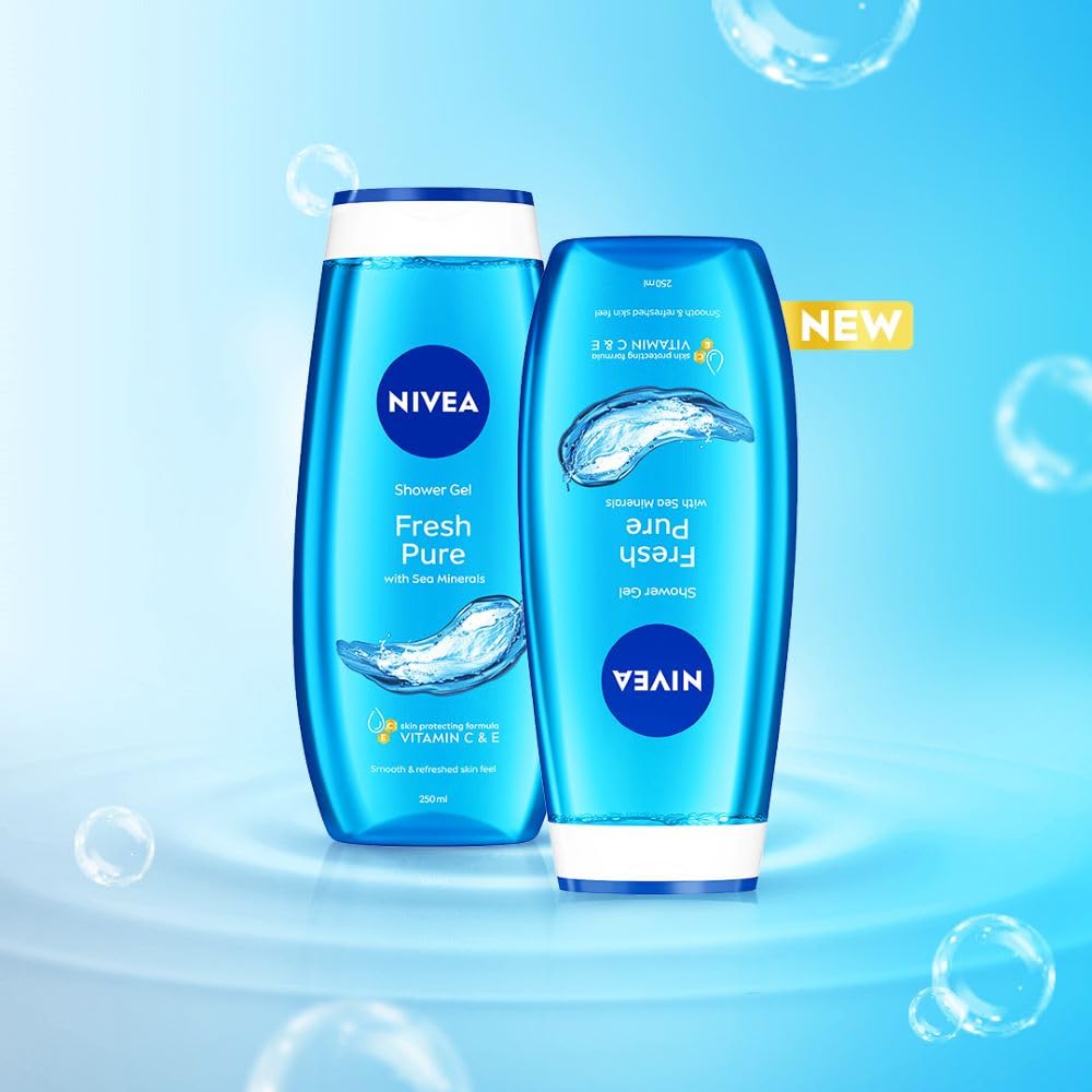 Nivea - Fresh Pure - Shower Gel - Body Wash
