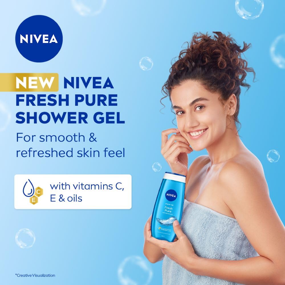 Nivea - Fresh Pure - Shower Gel - Body Wash