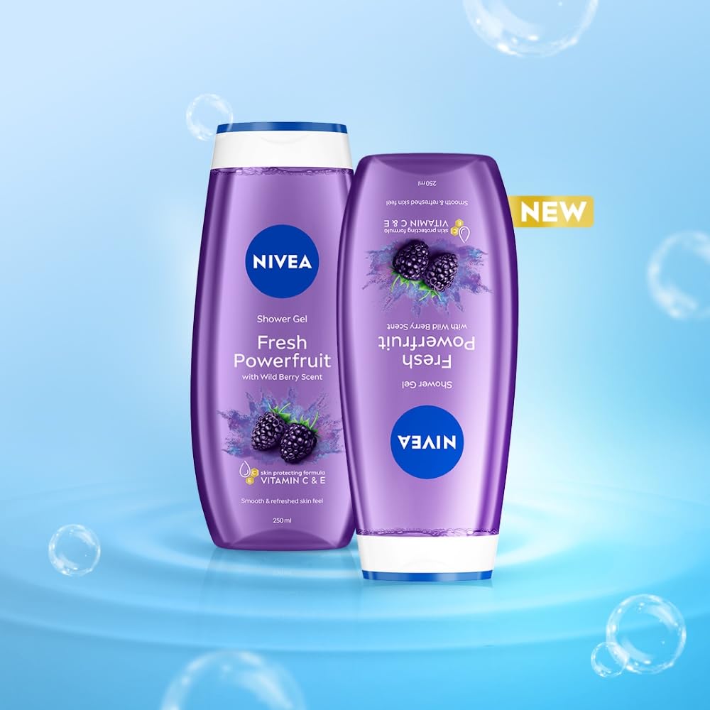 Nivea - Fresh Power Fruit - Shower Gel - Body Wash