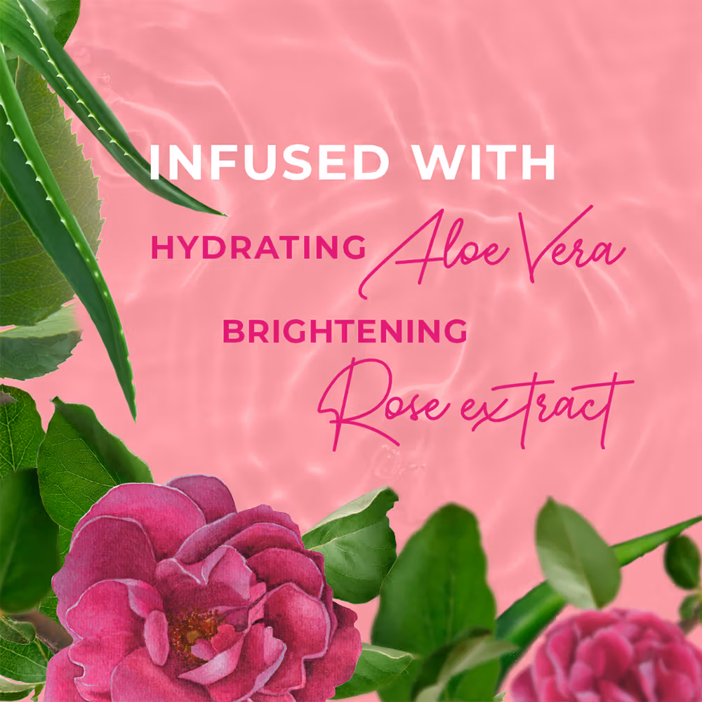 Lux - Rose & Aloe Vera - Shimmering Body Wash