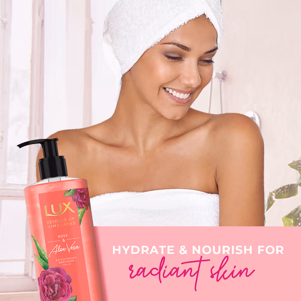 Lux - Rose & Aloe Vera - Shimmering Body Wash