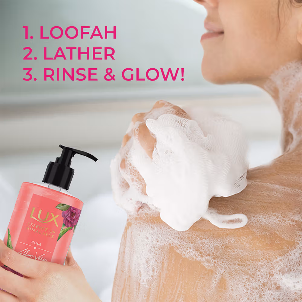 Lux - Rose & Aloe Vera - Shimmering Body Wash