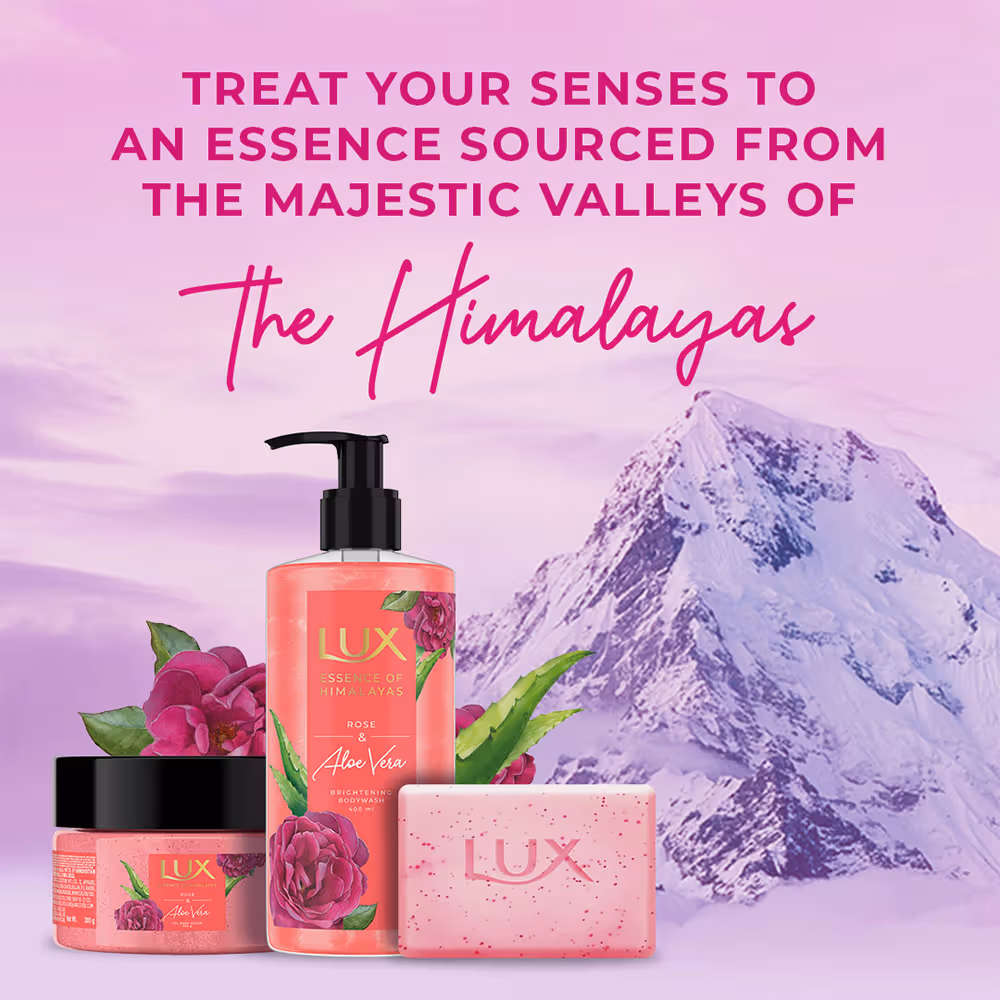 Lux - Rose & Aloe Vera - Shimmering Body Wash