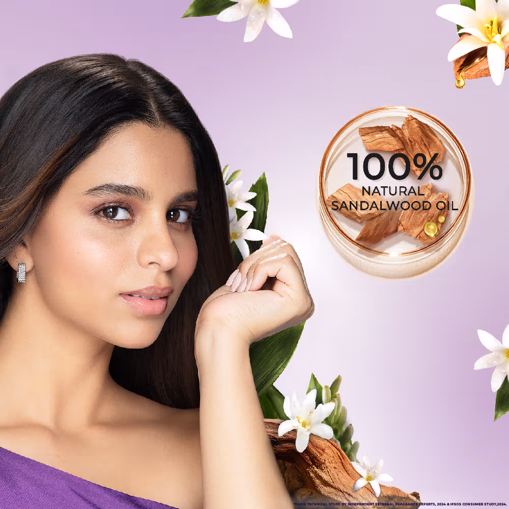 Lux - Luxurious Sandalwood - Sandalwood Oil & Tuberose Scent - Body Wash