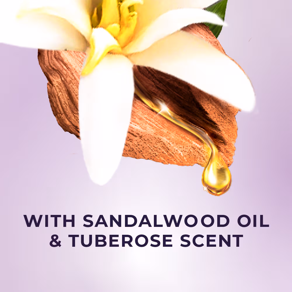Lux - Luxurious Sandalwood - Sandalwood Oil & Tuberose Scent - Body Wash