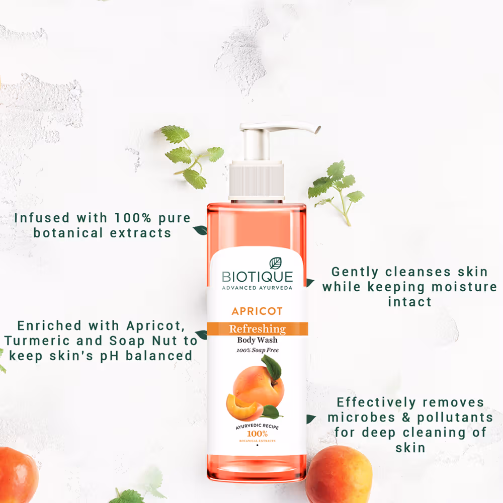 Biotique - Bio Apricot - Refreshing-Body Wash