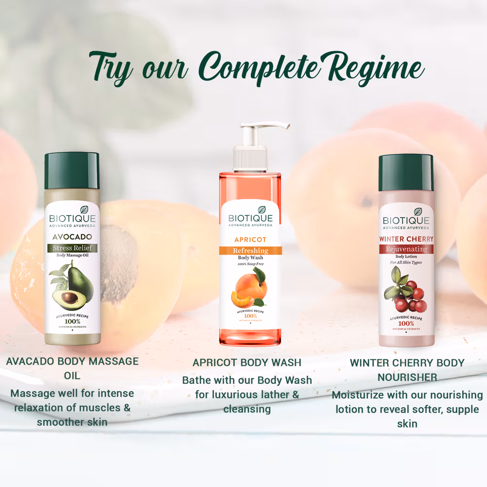Biotique - Bio Apricot - Refreshing-Body Wash
