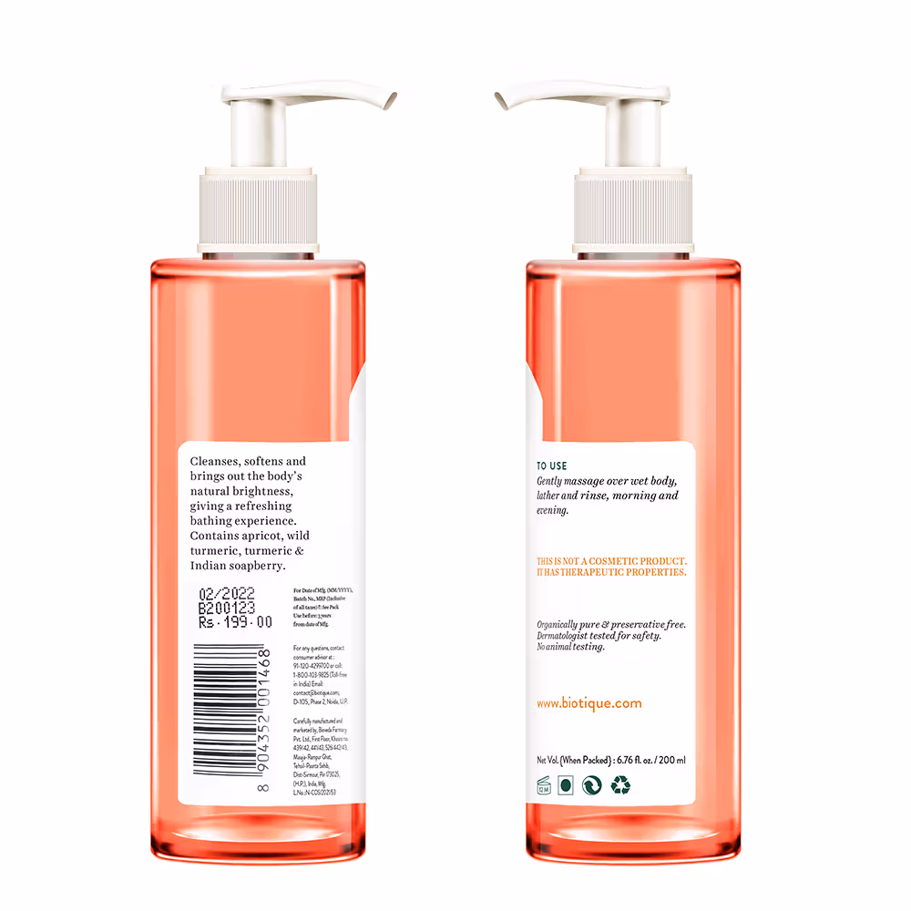 Biotique - Bio Apricot - Refreshing-Body Wash