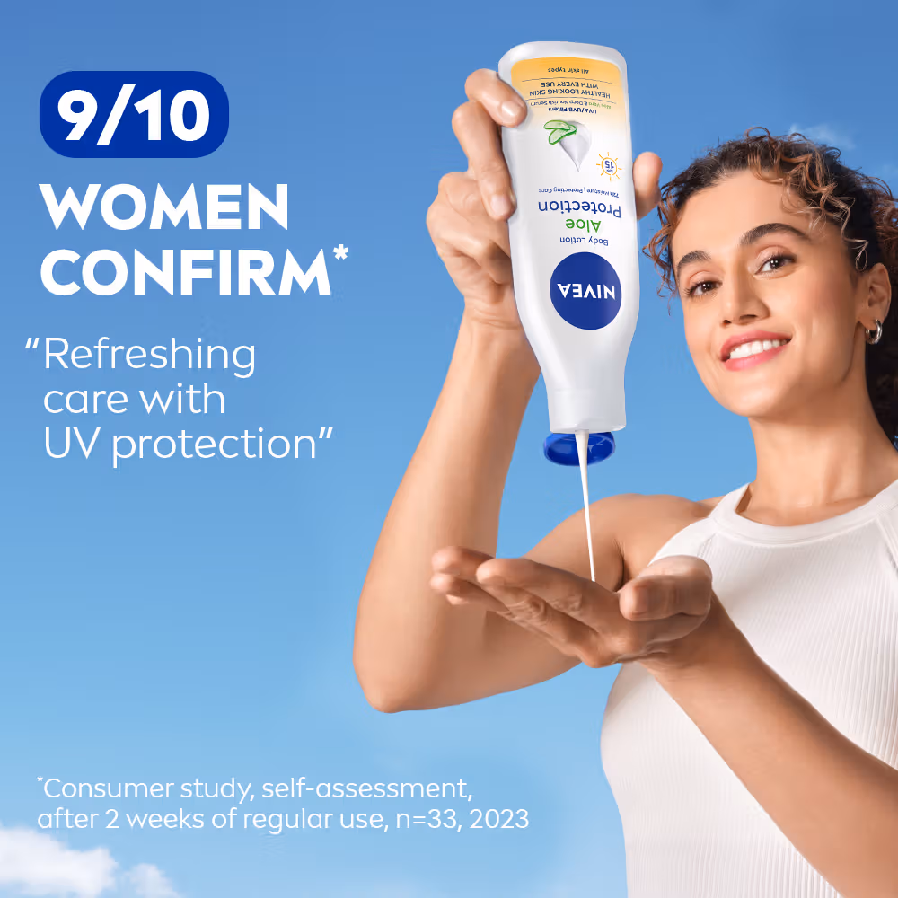 Nivea - Aloe Protection - Sunscreen lotion with SPF 15 - 48H Moisturization