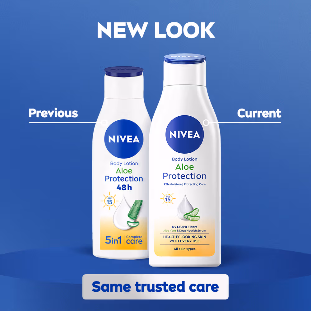Nivea - Aloe Protection - Sunscreen lotion with SPF 15 - 48H Moisturization