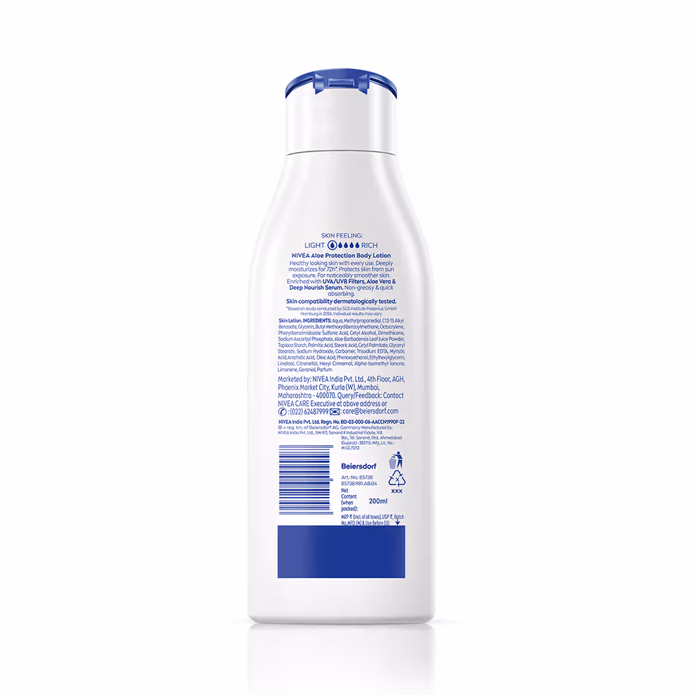Nivea - Aloe Protection - Sunscreen lotion with SPF 15 - 48H Moisturization