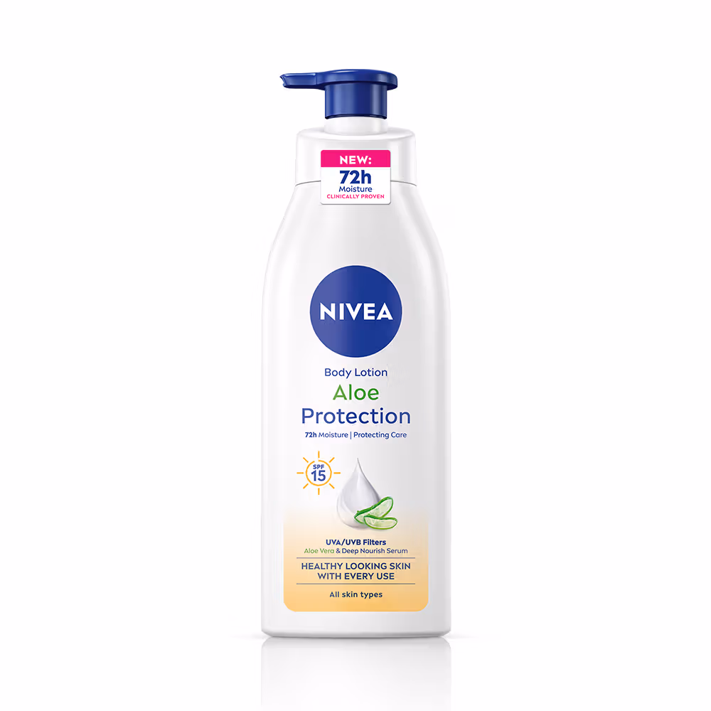 Nivea - Aloe Protection - Sunscreen lotion with SPF 15 - 48H Moisturization