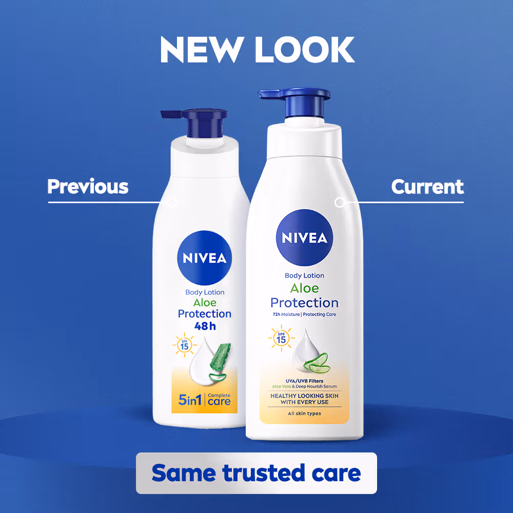 Nivea - Aloe Protection - Sunscreen lotion with SPF 15 - 48H Moisturization