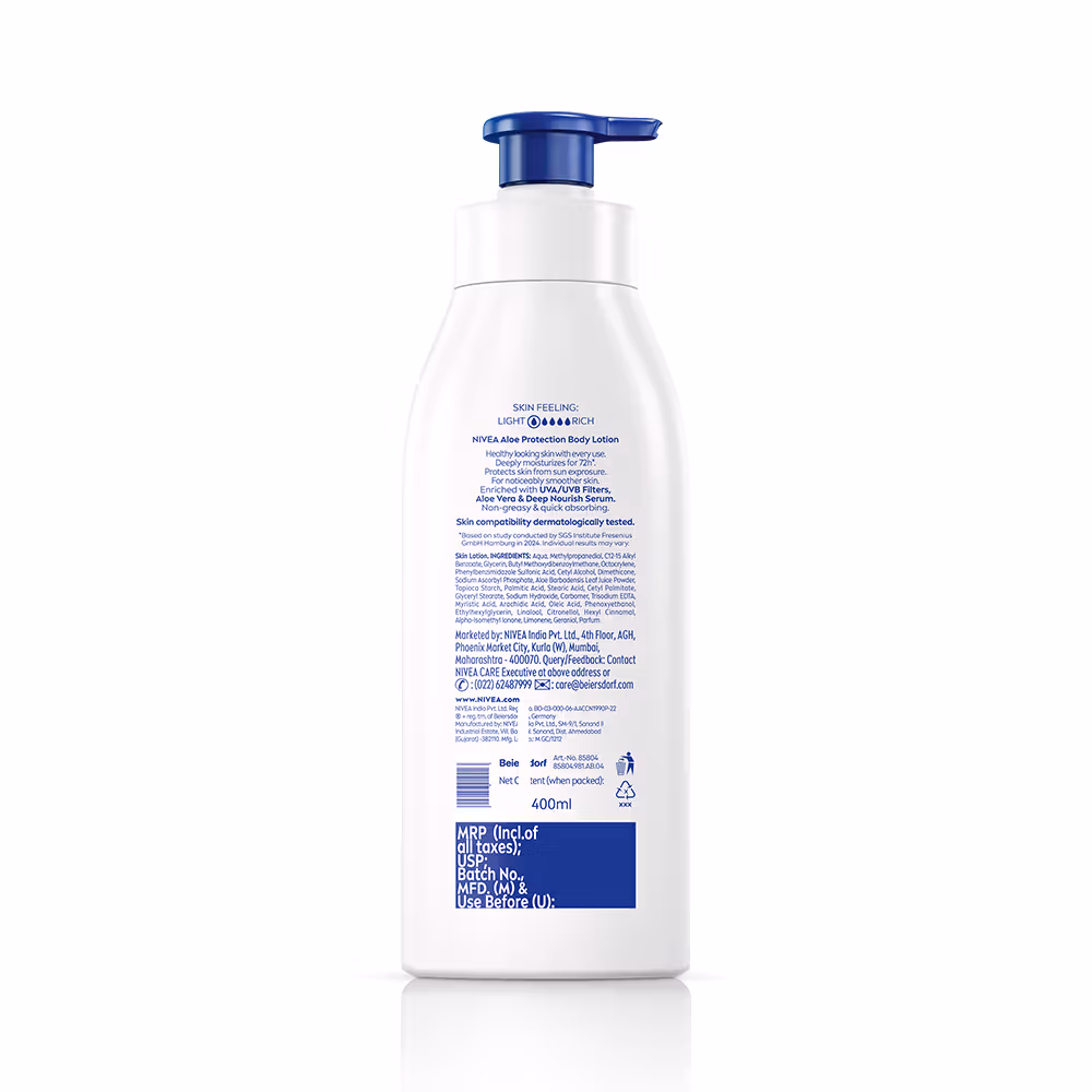 Nivea - Aloe Protection - Sunscreen lotion with SPF 15 - 48H Moisturization