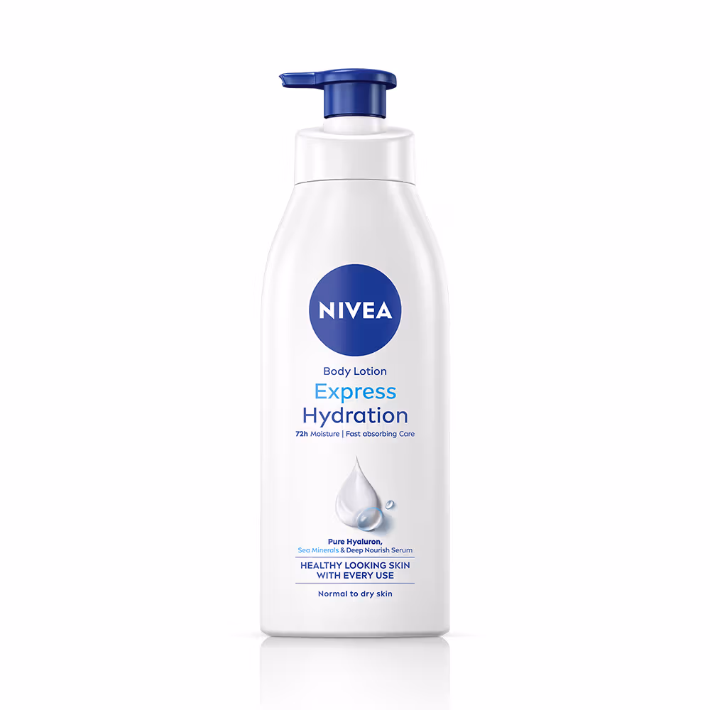 Nivea - Express Hydration - Body Lotion - with Sea Minerals - 5 in 1 Comlete Care for 48H Moisturization
