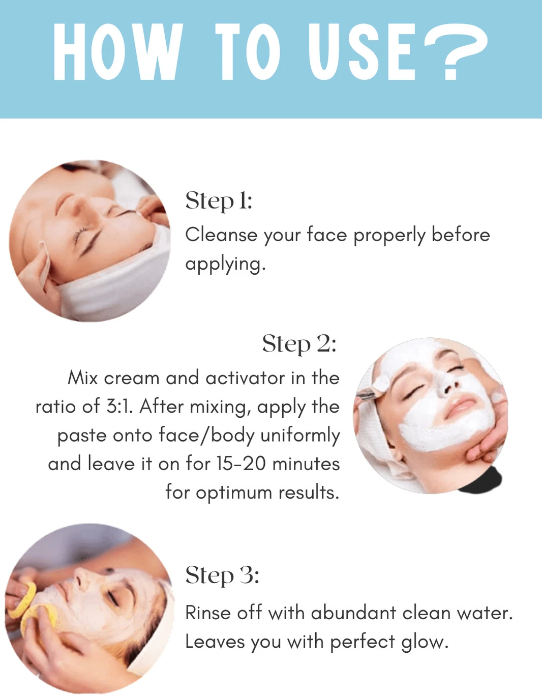 Skin Secrets - Oxygen - Bleach Cream
