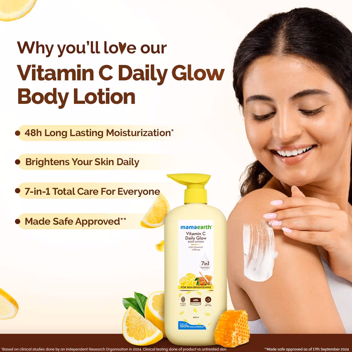 Mamaearth - Vitamin C Daily Glow - Body Lotion
