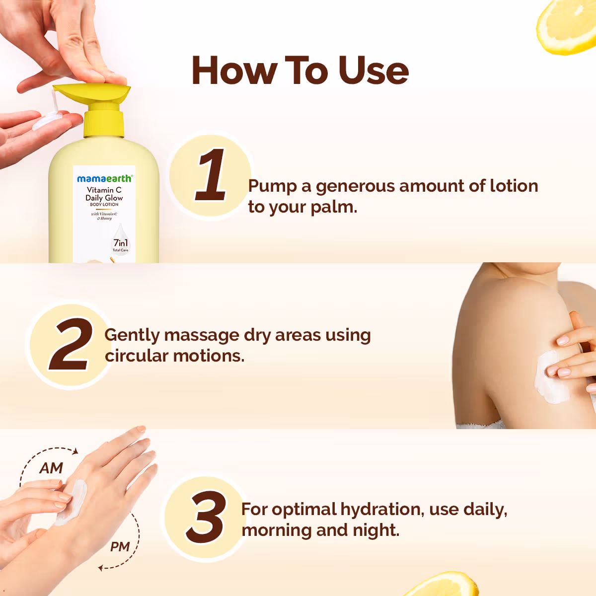 Mamaearth - Vitamin C Daily Glow - Body Lotion