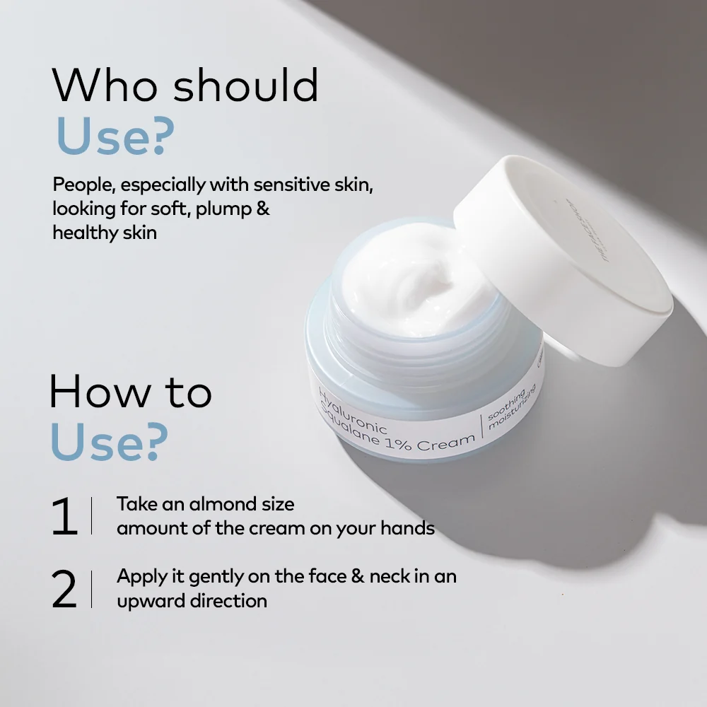 The Face Shop - Soothing Moisturizing - Alltimate Hyaluronic Squalane 1% Cream
