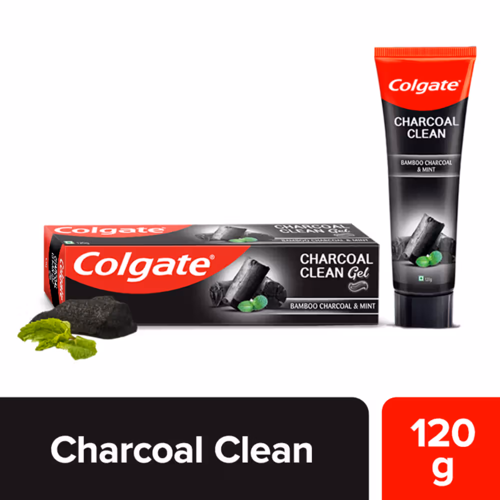 Colgate - Charcoal Clean - Toothpaste,-Black Gel Paste