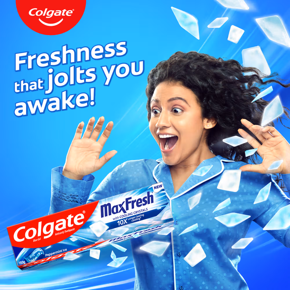 Colgate - Maxfresh - Blue Gel Paste-With Menthol For Super Fresh Breath-Toothpaste