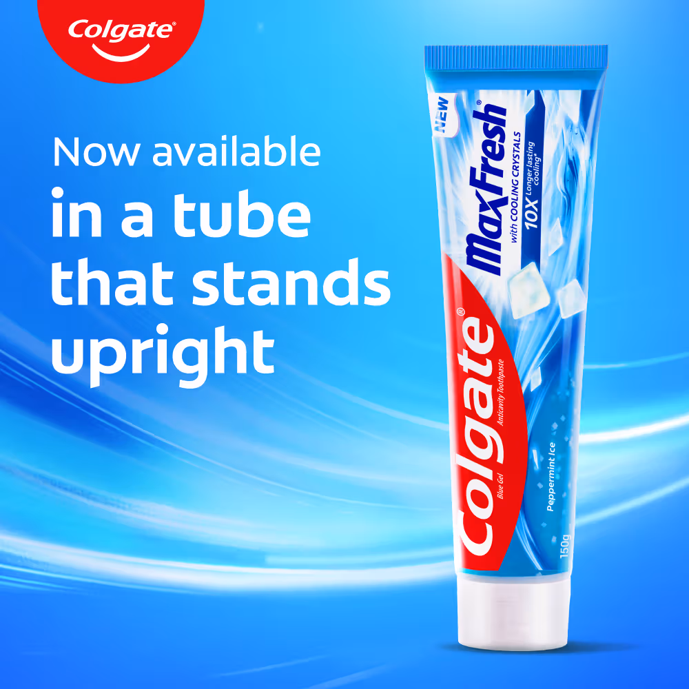 Colgate - Maxfresh - Blue Gel Paste-With Menthol For Super Fresh Breath-Toothpaste