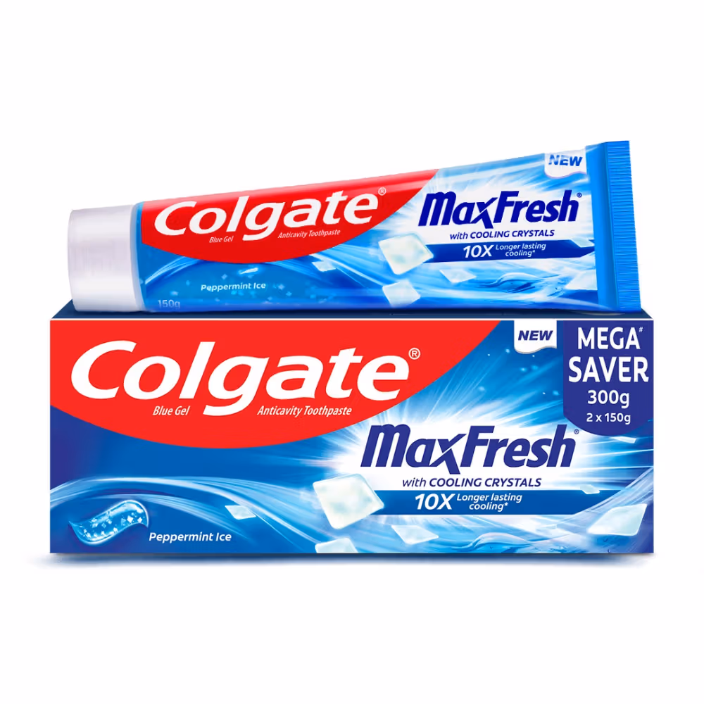 Colgate - Maxfresh - Blue Gel Paste-With Menthol For Super Fresh Breath-Toothpaste