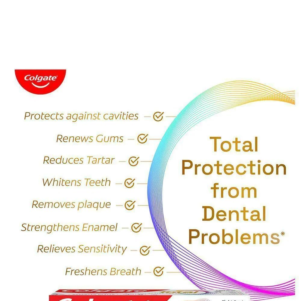 Colgate - Total Active Prevention - Advanced Health Anti-Germ-Toothpaste