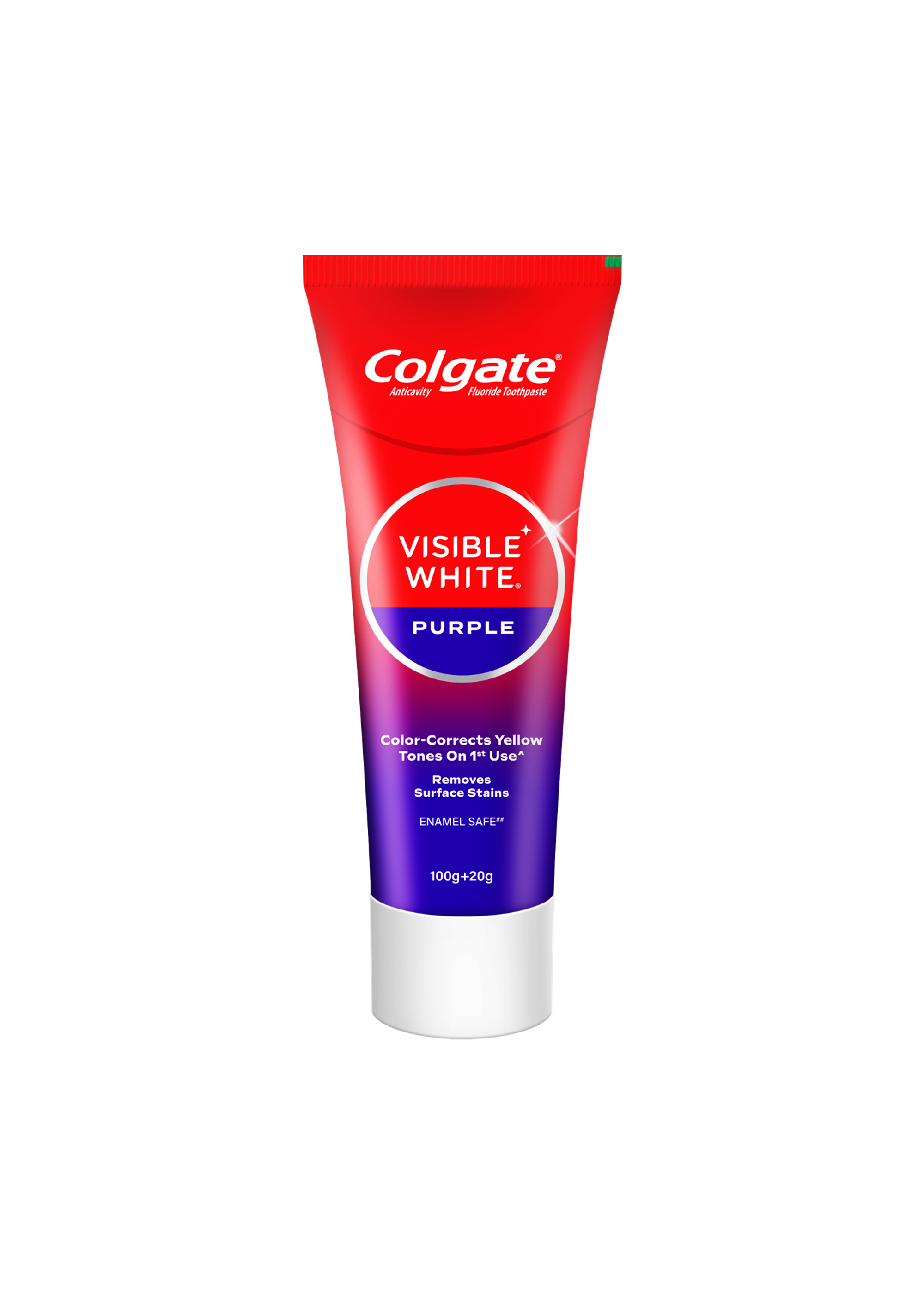 Colgate - Visible White - Purple - Toothpaste for Teeth Whitening
