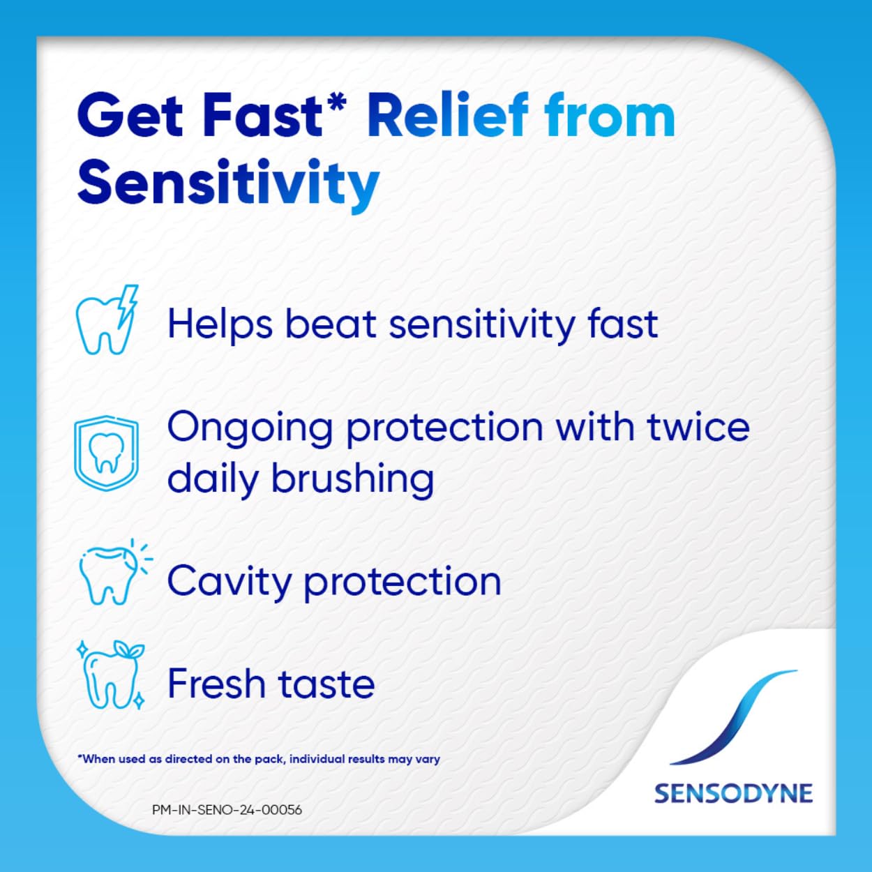 Sensodyne - Rapid Relief - Fast Sensitivity Relief-Toothpaste
