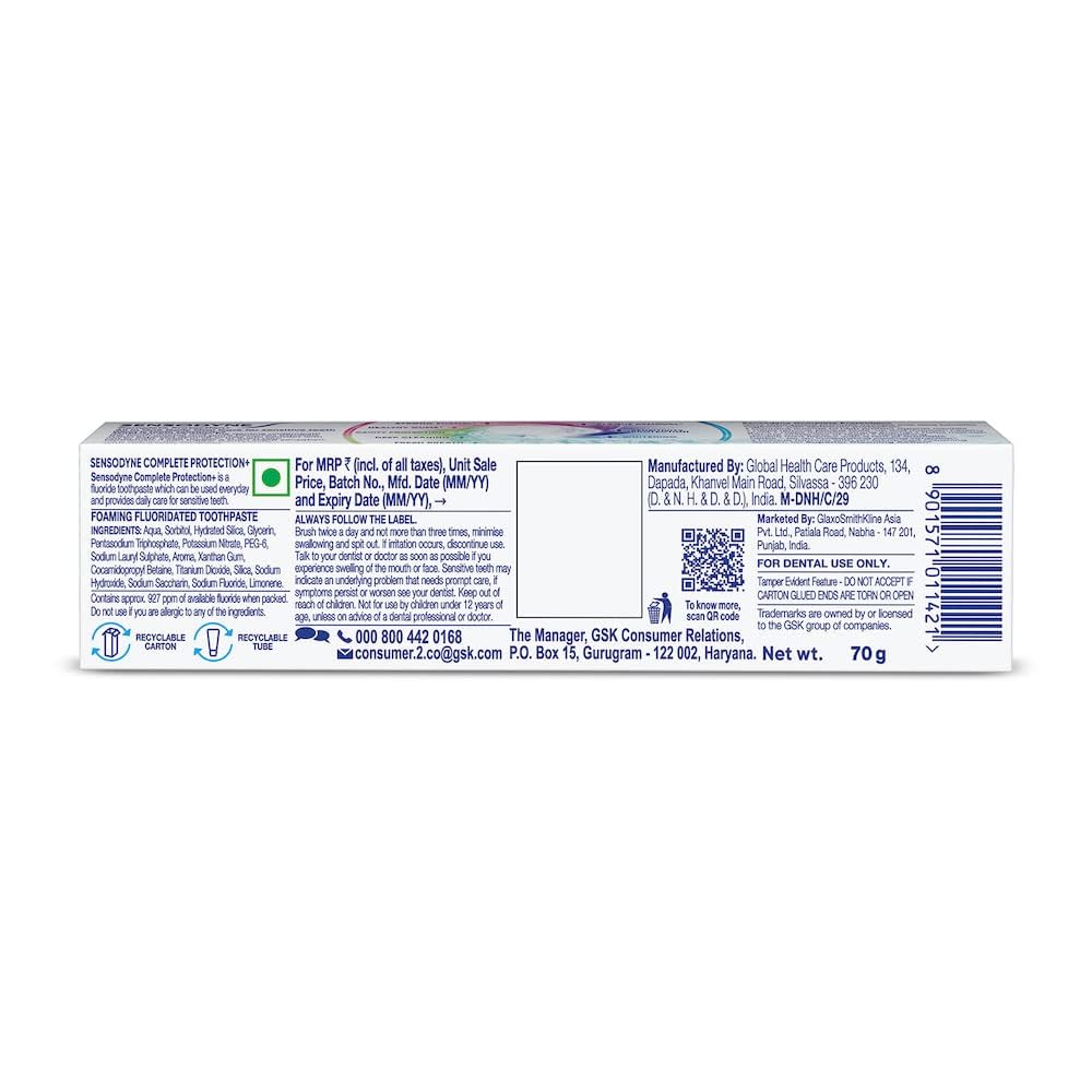 Sensodyne - Complete Protection+ - Toothpaste